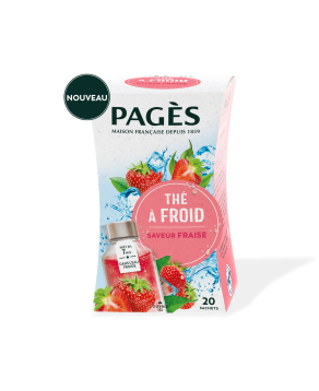 Thé à froid saveur Fraise