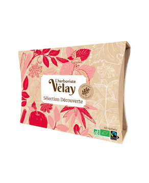 Coffret carton découverte - L'Herboriste du Velay - 60 sachets
