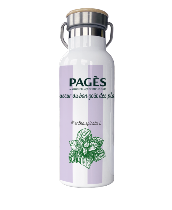 Gourde isotherme / coloris violet