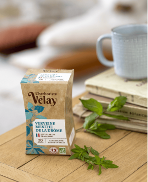 Infusion Verveine Menthe de la Drôme