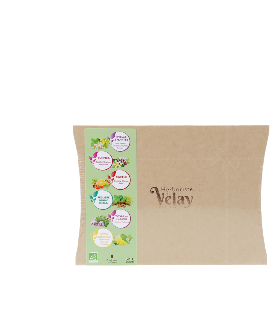 Velay Herbalist cardboard taster box Velay Herbalist cardboard taster box