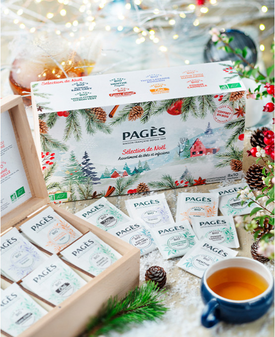Christmas selection wooden box