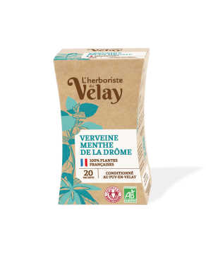 Infusion Verveine Menthe de la Drôme