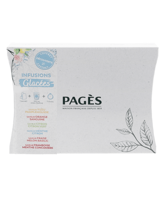 Herbal cold infusion cardboard taster box Herbal cold infusion cardboard taster box