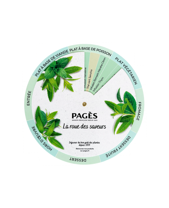 Roue des saveurs PAGÈS